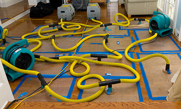 Professional Basement Flood Cleanup technician working in Fort Atkinson, WI
